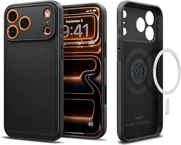 Spigen Thin Fit (MagFit) для Apple iPhone 17 Pro чорний