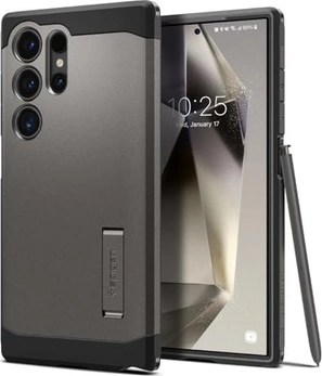 Spigen Tough Armor для Samsung Galaxy S24 Ultra gunmetal