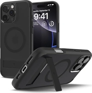 Spigen Ultra hybrid S (MagFit) для Apple iPhone 16 Pro frost чорний
