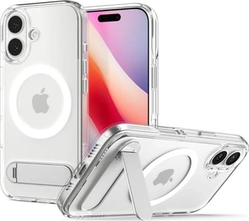 Spigen Ultra hybrid S (MagFit) для Apple iPhone 17 clear білий