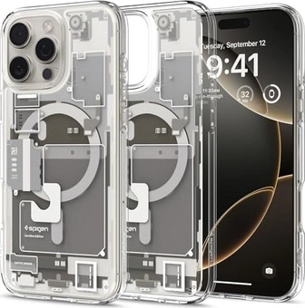Spigen Ultra hybrid Zero One (MagFit) для Apple iPhone 16 Pro Max natural titanium
