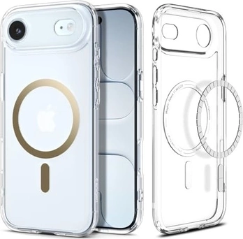 Spigen Ultra hybrid (MagFit) для Apple iPhone Air clear золотий
