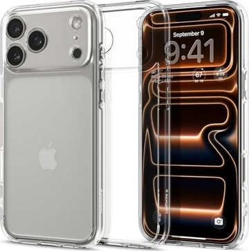 Spigen Ultra hybrid для Apple iPhone 17 Pro crystal clear