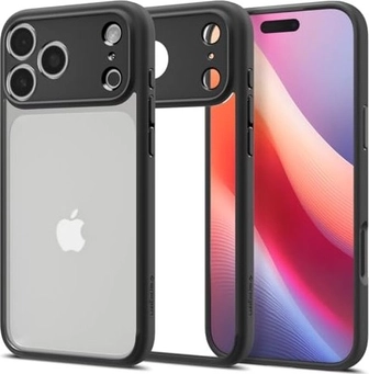 Spigen Ultra hybrid для Apple iPhone 17 Pro Max matte чорний