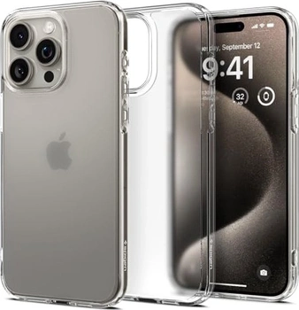 Spigen Ultra hybrid mat для Apple iPhone 15 Pro frost clear