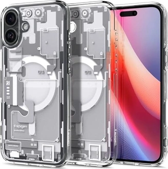 Spigen Ultra hybrid Zero One (MagFit) для Apple iPhone 16 Plus білий