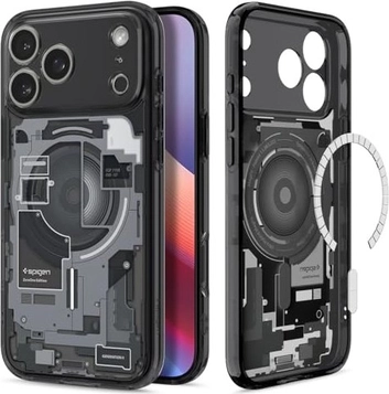 Spigen Ultra hybrid Zero One (MagFit) для Apple iPhone 17 Pro чорний