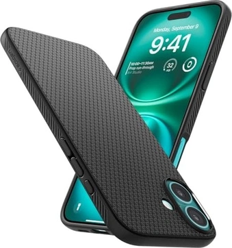 Spigen liquid Air для Apple iPhone 16 Matte чорний