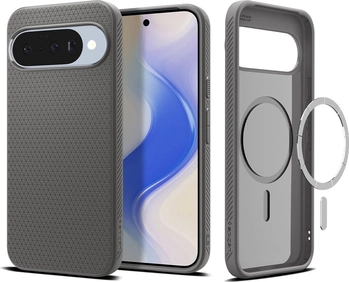 Spigen liquid Air (MagFit) для Google Pixel 10/10 Pro Marble сірий