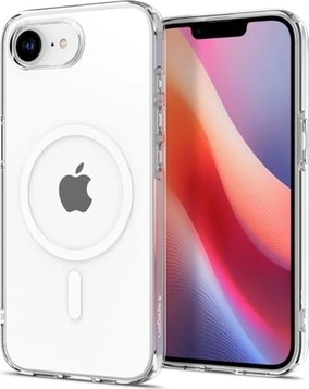 Spigen liquid Crystal (MagFit) для Apple iPhone 16e clear білий
