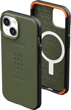 UAG Civilian case with MagSafe для Apple iPhone 15 Plus olive Drab