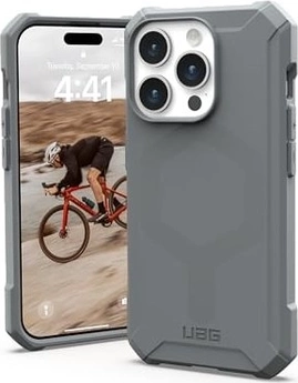 UAG Essential Armor case with MagSafe для Apple iPhone 15 Pro срібний