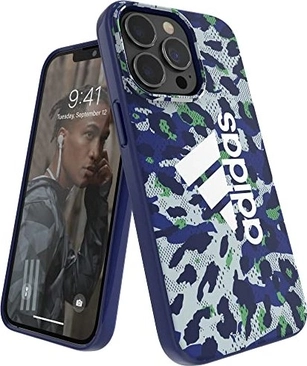 adidas Snap case Leopard для Apple iPhone 13/13 Pro синій