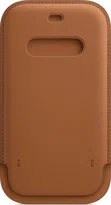 Apple iPhone 12/12 Pro Leather Sleeve with MagSafe Saddle Brown