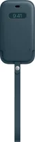 Apple iPhone 12 Mini Leather Sleeve with MagSafe Baltic Blue