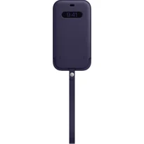 Apple iPhone 12 Pro Max Leather Sleeve with MagSafe Deep Violet