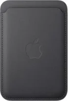 Apple iPhone Feingewebe wallet with MagSafe black