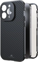 Black Rock 360° glass case для Apple iPhone 15 Pro carbon
