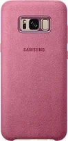Samsung EF-XG955AP Alcantara Cover для Galaxy S8+ pink