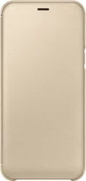 Samsung Flip wallet для Galaxy A6 (2018) gold