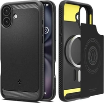 Spigen Rugged Armor (MagFit) для Apple iPhone 16 Matte чорний