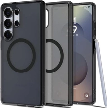 Spigen Ultra hybrid (MagFit) для Samsung Galaxy S25 Ultra frost чорний