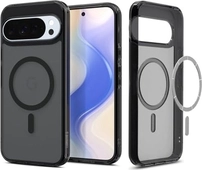 Spigen Ultra hybrid Metal ring (MagFit) для Google Pixel 10 Pro XL frost чорний