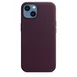 Apple iPhone 13 Leather Case with MagSafe Dark Cherry