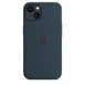 Apple iPhone 13 Silicone Case with MagSafe Abyss Blue