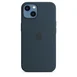 Apple iPhone 13 Silicone Case with MagSafe Abyss Blue