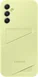 Samsung Card Slot case для Galaxy A34 5G Lime