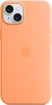 Apple silicone case with MagSafe для iPhone 15 Plus Sorbet orange