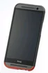 HTC HC-C940 Double Dip Hard Shell для One (M8) grey/red