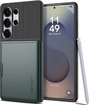 Spigen Slim Armor CS для Samsung Galaxy S25 Ultra Abyss зелений