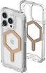 UAG Plyo case with MagSafe для Apple iPhone 15 Pro Ice/золотий