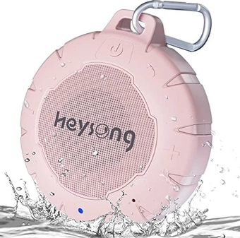 Heysong Shower Speaker рожевий