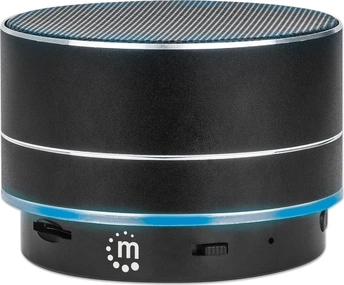 Manhattan metallic LED Speaker чорний