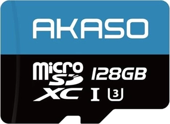 Akaso R100/W30 microSDXC 128GB Kit, UHS-I U3, Class 10