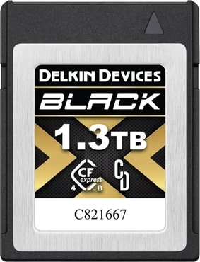 Delkin Black 4.0 R3650/W3240 CFexpress 4.0 Type B 1.3TB