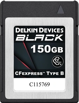 Delkin Black R1725/W1240 CFexpress 2.0 Type B 150GB