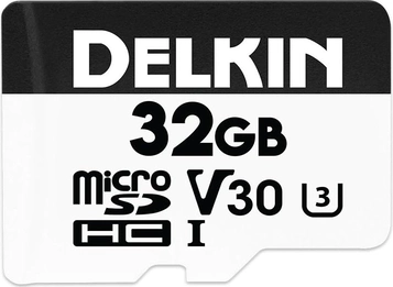 Delkin Hyperspeed R100/W80 microSDHC 32GB, UHS-I U3, Class 10