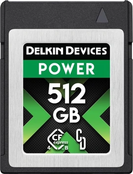 Delkin Power 4.0 R3650/W3240 CFexpress 4.0 Type B 512GB