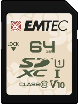Emtec Outdoor R90/W20 SDXC 64GB, UHS-I U1, Class 10