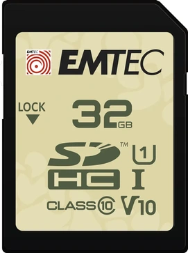 Emtec Outdoor R90/W20 SDHC 32GB, UHS-I U1, Class 10