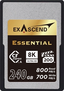 Exascend Essential R800/W700 CFexpress 2.0 Type A 240GB