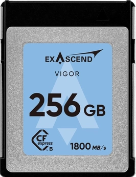Exascend Vigor R1800/W1700 CFexpress 2.0 Type B 256GB