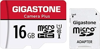 Gigastone Camera Plus R85/W15 microSDHC 16GB Kit, UHS-I U1, Class 10