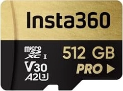 Insta360 Memory Card PRO R90 microSDXC 512GB, UHS-I U3, A2, Class 10