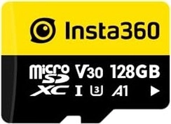 Insta360 Memory Card microSDXC 128GB, UHS-I U3, A1, Class 10