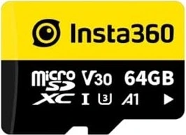 Insta360 Memory Card microSDXC 64GB, UHS-I U3, A1, Class 10